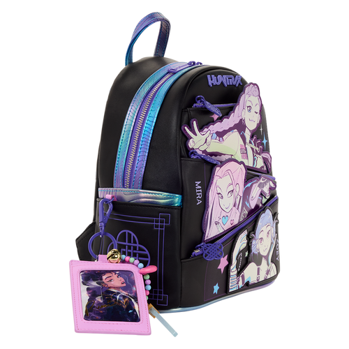 KPop Demon Hunters: HUNTR/X Mini Backpack with Photo Card Charm