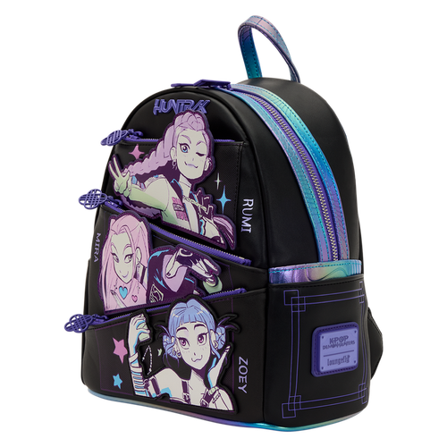 KPop Demon Hunters: HUNTR/X Mini Backpack with Photo Card Charm