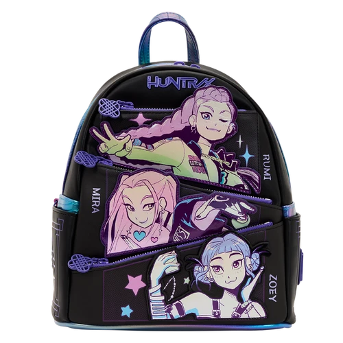 KPop Demon Hunters: HUNTR/X Mini Backpack with Photo Card Charm