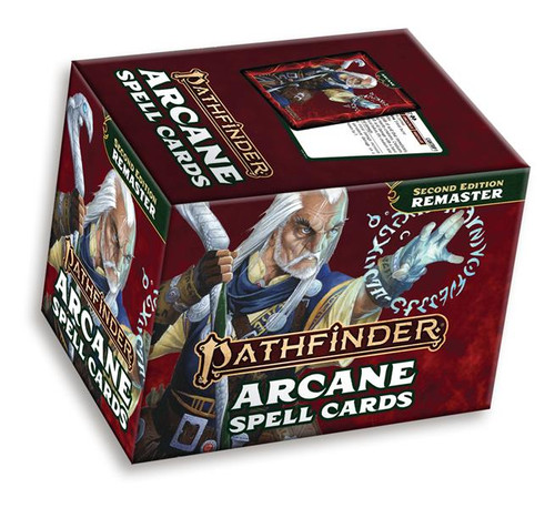 Pathfinder 2nd Edition: Arcane Spell Cards (Remastered)