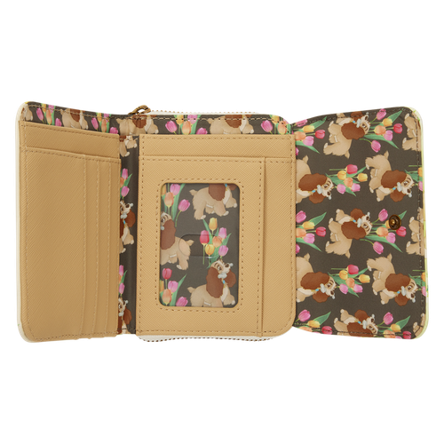Disney: Lady and the Tramp Pastel Tulip Trifold Wallet