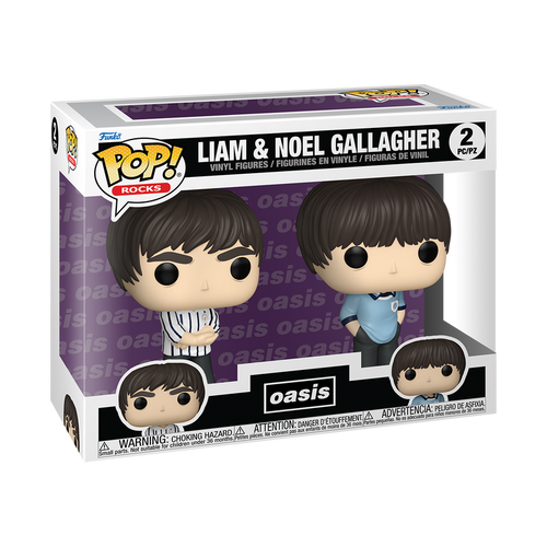 POP! Rocks - Oasis: Liam & Noel Gallagher 2-Pack