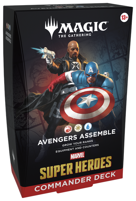 Avengers Assemble Precon Commander Deck - Magic: The Gathering (MTG) UK - Marvel Super Heroes