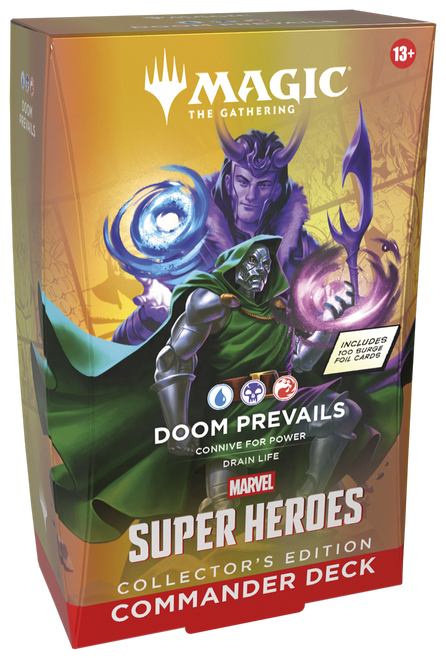 Doom Prevails Marvel Super Heroes Collector Precon Commander Deck - Magic: The Gathering (MTG) UK