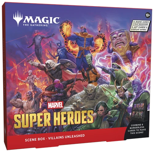 Marvel Super Heroes Scene Box - Villains Unleashed  - Magic: The Gathering (MTG) UK