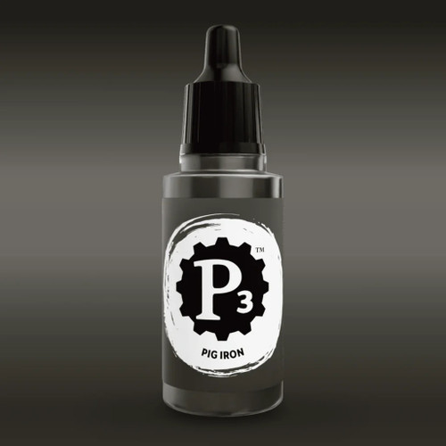 P3 Paint - Pig Iron Metallic (18ml)
