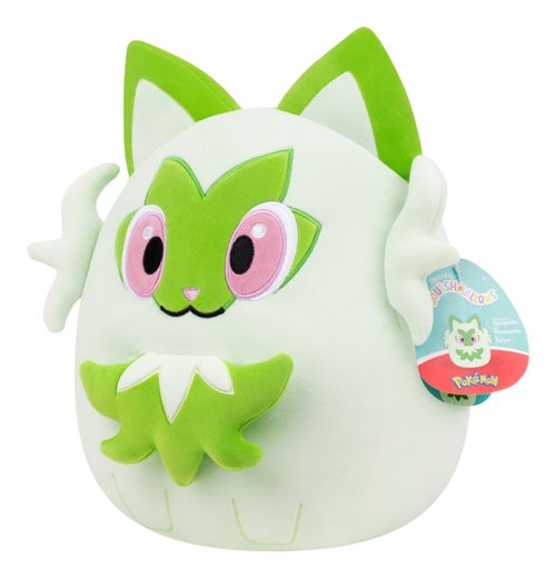 Squishmallows Pokemon 10-Inch Sprigatito Plush