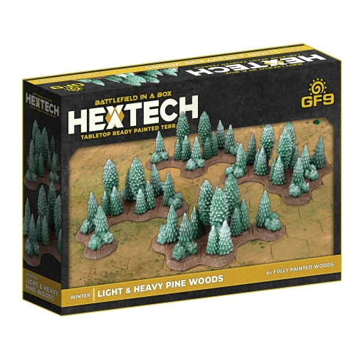 Battlefield in a Box Hextech: Winter - Light & Heavy Pine Woods (4x)