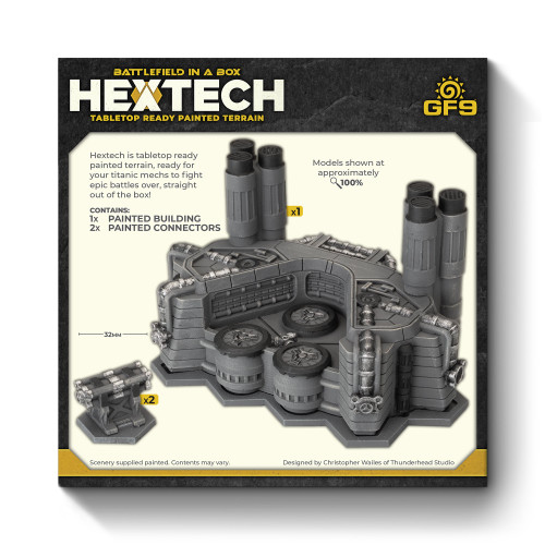 Battlefield in a Box Hextech: Industrial Fluidworks - Processing Plant