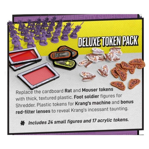 Unmatched Adventures: Teenage Mutant Ninja Turtles – Deluxe Tokens