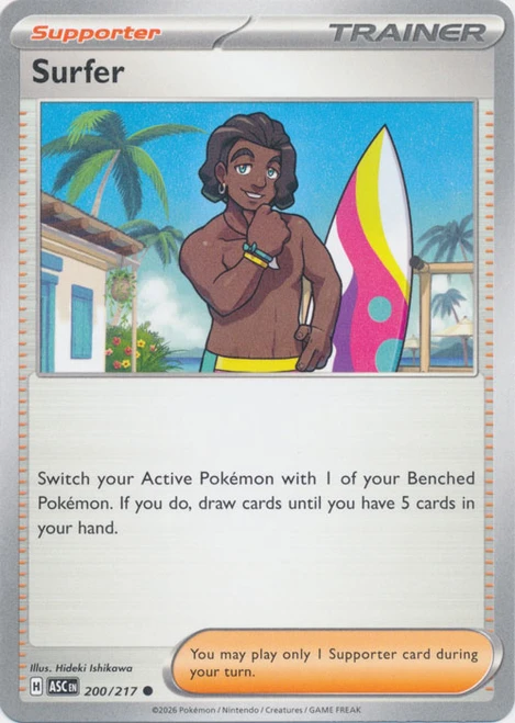 ME Ascended Heroes 200/217 Surfer