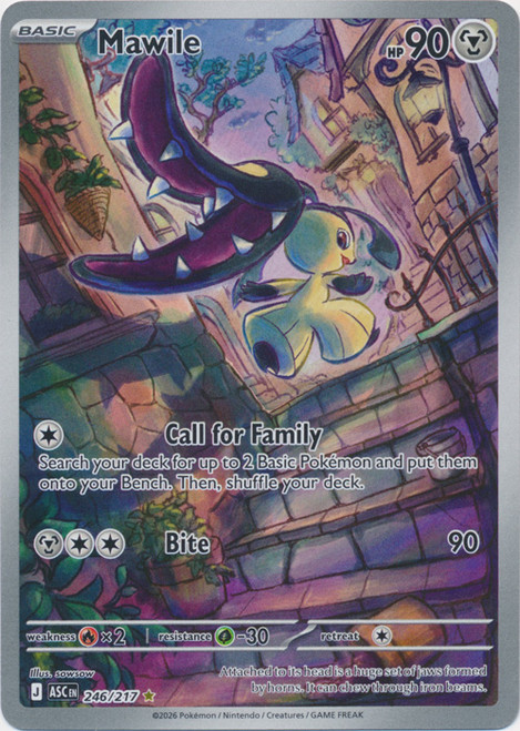 ME Ascended Heroes 246/217 Mawile (Illustration Rare)