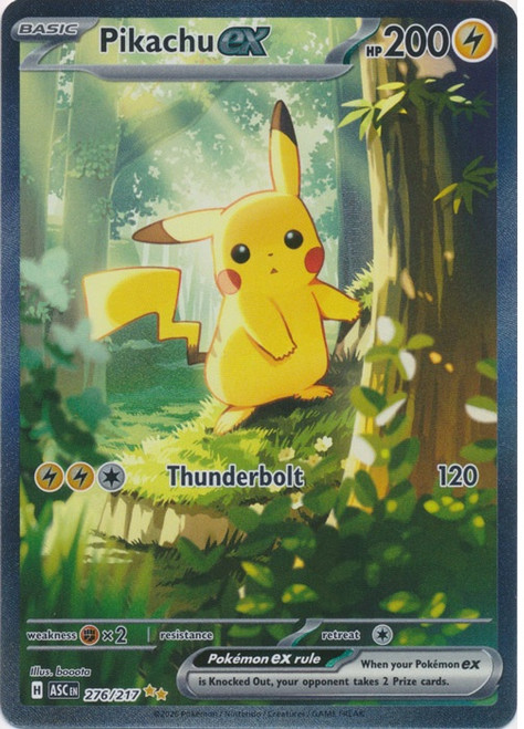 ME Ascended Heroes 277/217 Pikachu ex (Special Illustration Rare