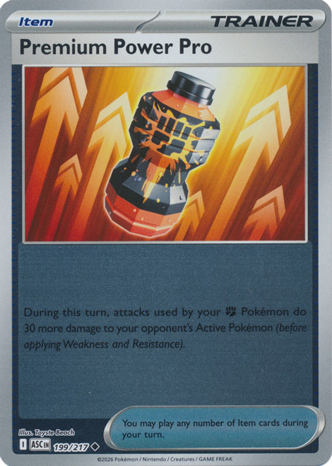 ME Ascended Heroes 199/217 Premium Power Pro (Reverse Holo)