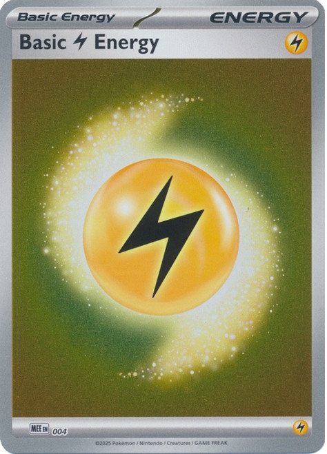 Mega Evolution MEE 04 Basic Lightning Energy (Holo)