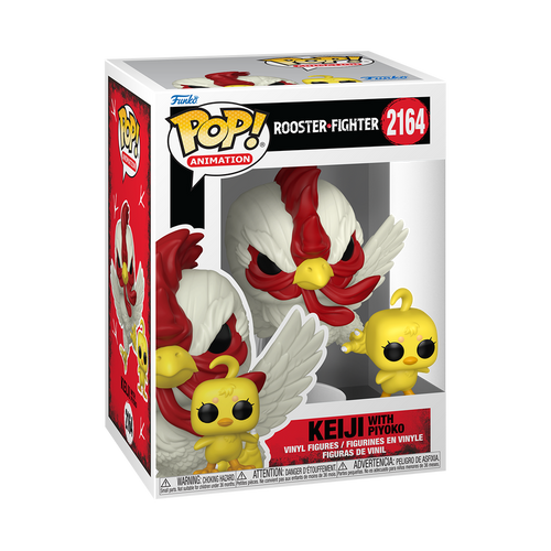 POP! Animation - Rooster Fighter # 2164 Keiji with Piyoko