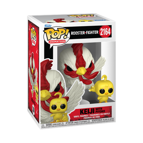 POP! Animation - Rooster Fighter # 2164 Keiji with Piyoko