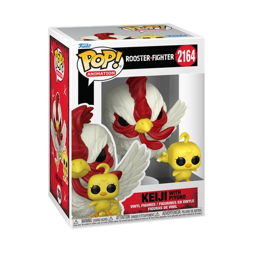 POP! Animation - Rooster Fighter # 2164 Keiji with Piyoko