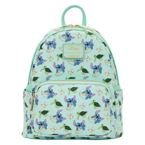Disney: Lilo & Stitch Animal Friends All-Over Print Mini Backpack