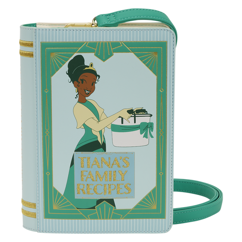 Disney: The Princess and the Frog Tiana Recipe Book Crossbody Bag
