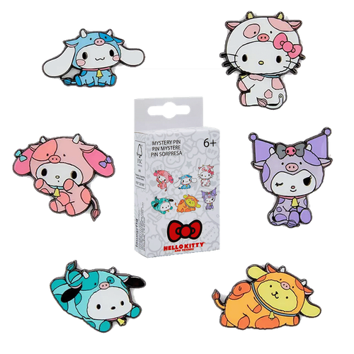 Sanrio: Hello Kitty & Friends Cow Cosplay Mystery Box Pin