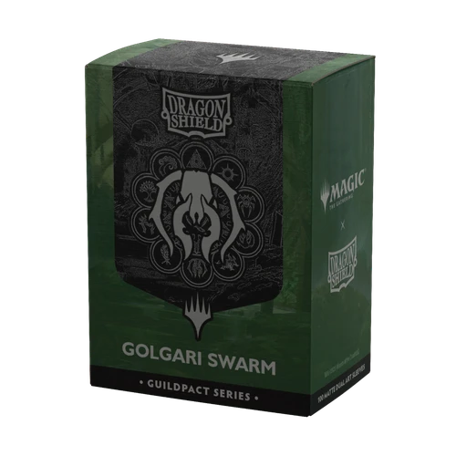 MTG Guildpact Series Matte Dual Art Golgari Swarm Sleeves (100)