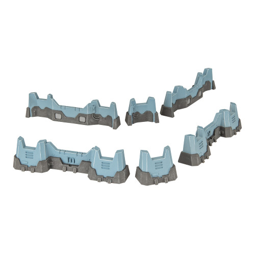 Battlefield in a Box - Gothic Sector: Legion Barricades Alternate Paint Scheme (Wolfen)