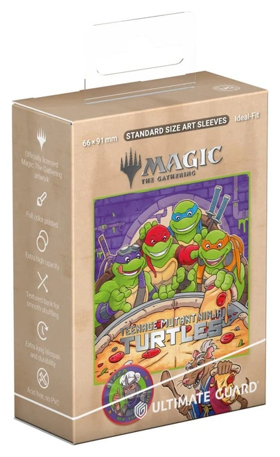 Ultimate Guard Art Sleeves Magic: The Gathering Teenage Mutant Ninja Turtles - Pizza Box