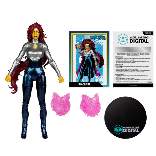 DC Direct: The New Teen Titans - Blackfire 7-Inch Figure (with Digital Collectible)