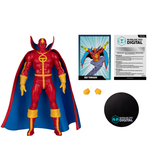 DC Direct: DC: The Bronze Age - Red Tornado 7-Inch Figure (with Digital Collectible)
