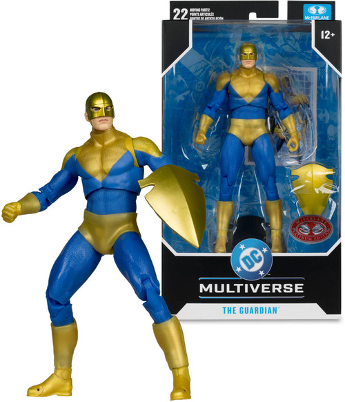 DC Multiverse: Action Comics - The Guardian (McFarlane Platinum Edition) 7-Inch Figure