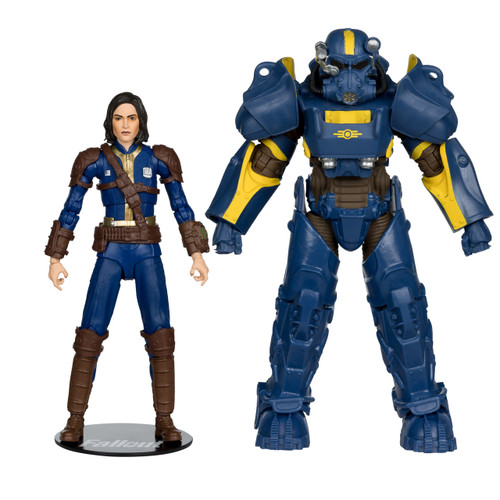 Fallout: T-60 Vault Tec and Sole Survivor 7-Inch Figure 2 Pack
