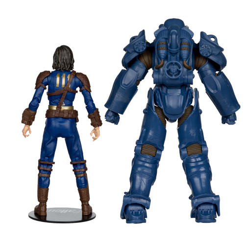 Fallout: T-60 Vault Tec and Sole Survivor 7-Inch Figure 2 Pack