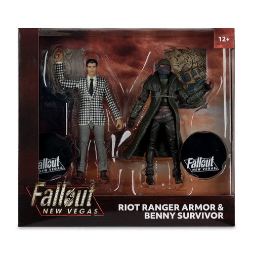 Fallout: Riot Ranger Armor and Benny Survivor 7-Inch Figure 2 Pack