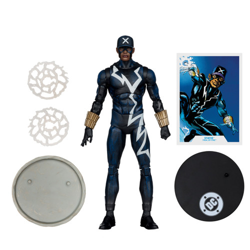 DC Multiverse: Trial By Fire - Static (Gold Label Series) 7-Inch Figure