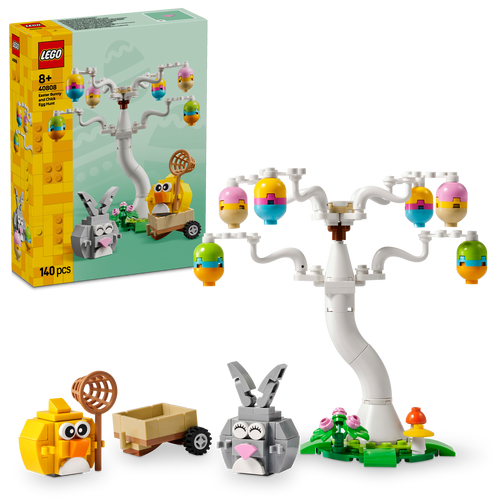Easter Bunny and Chick Egg Hunt Set 40808