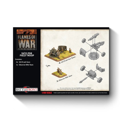 Flames of War - 18/25 PDR Field Gun Battery Troop