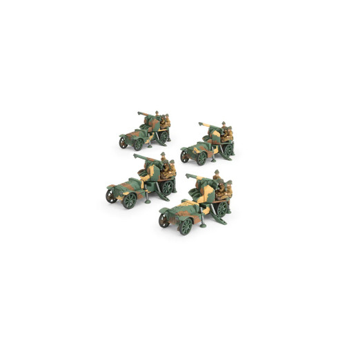 Flames of War - French: 75mm SP Anti-Aircraft Platoon (x4)