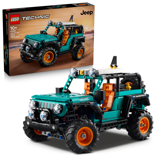 Technic Jeep Wrangler Rubicon SUV Car Set 42227