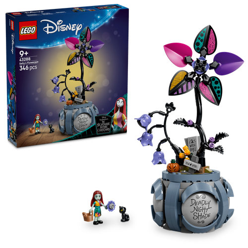 Disney Sally’s Flowerpot Building Toy for Kids 43288