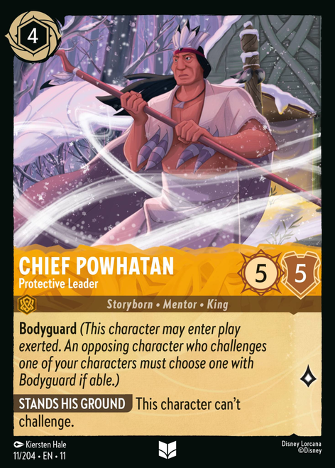 Chief Powhatan - Protective Leader (Foil)