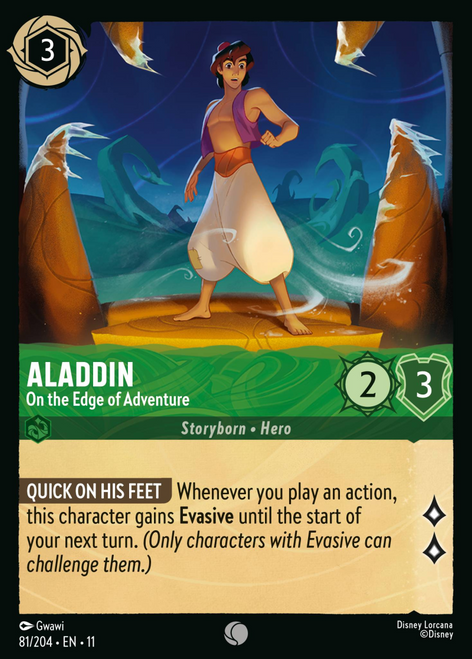 Aladdin - On the Edge of Adventure (Foil)