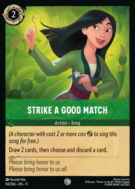 Strike a Good Match (Foil)