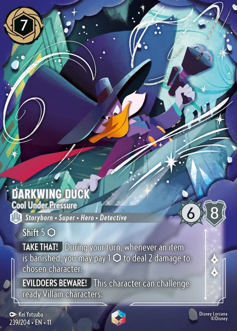 Darkwing Duck - Cool Under Pressure (Enchanted Rare)