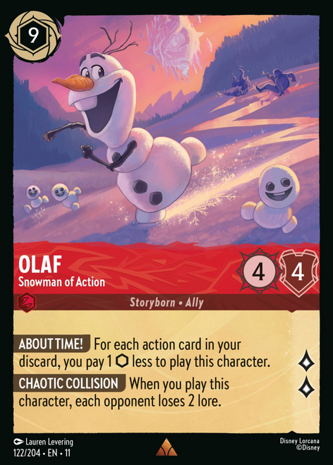Olaf - Snowman of Action (Foil)