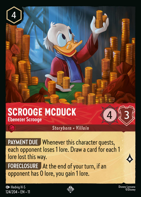 Scrooge McDuck - Ebenezer Scrooge (Foil)