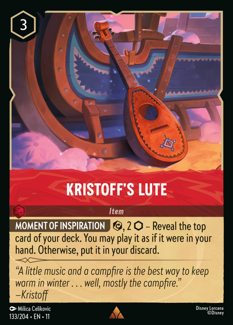 Kristoff's Lute (Foil)