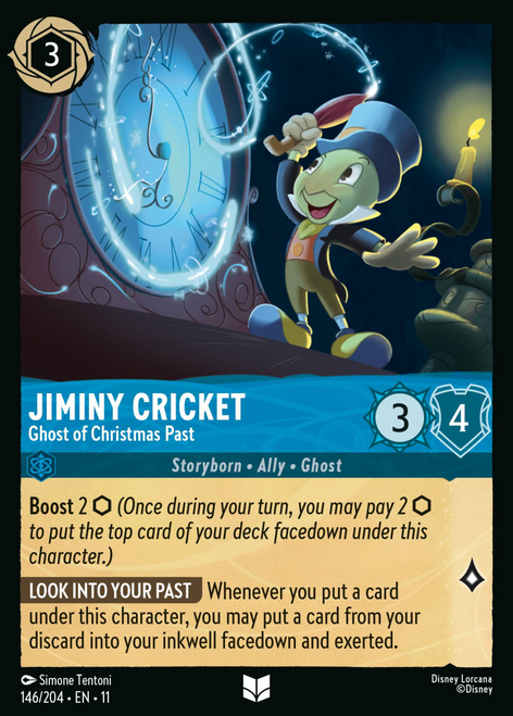Jiminy Cricket - Ghost of Christmas Past (Foil)