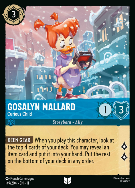 Gosalyn Mallard - Curious Child (Foil)