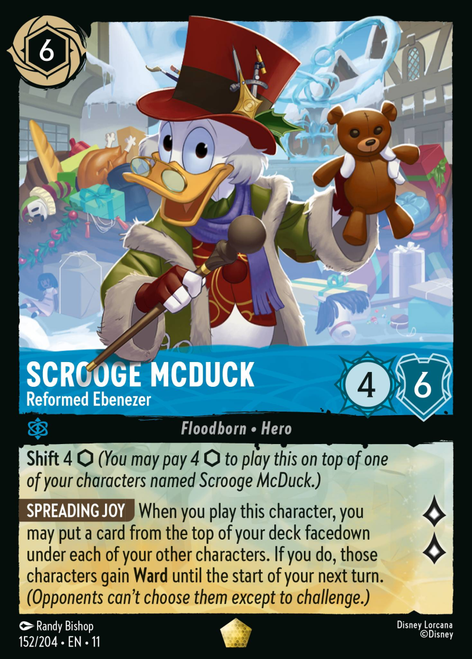 Scrooge McDuck - Reformed Ebenezer (Foil)